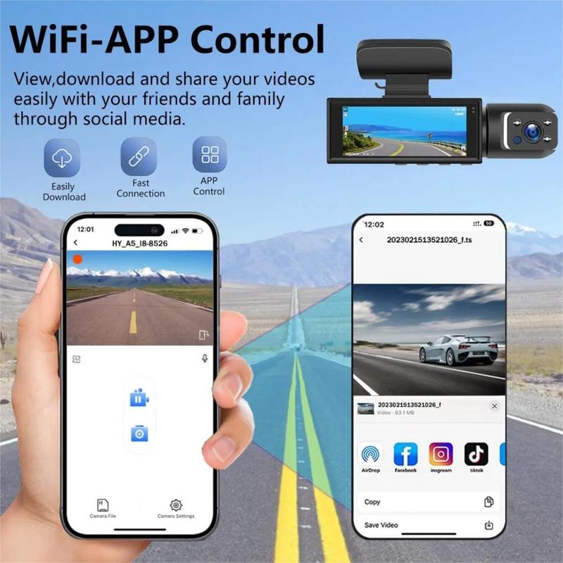 Bcuoz M8 Front & Rear Dashcam