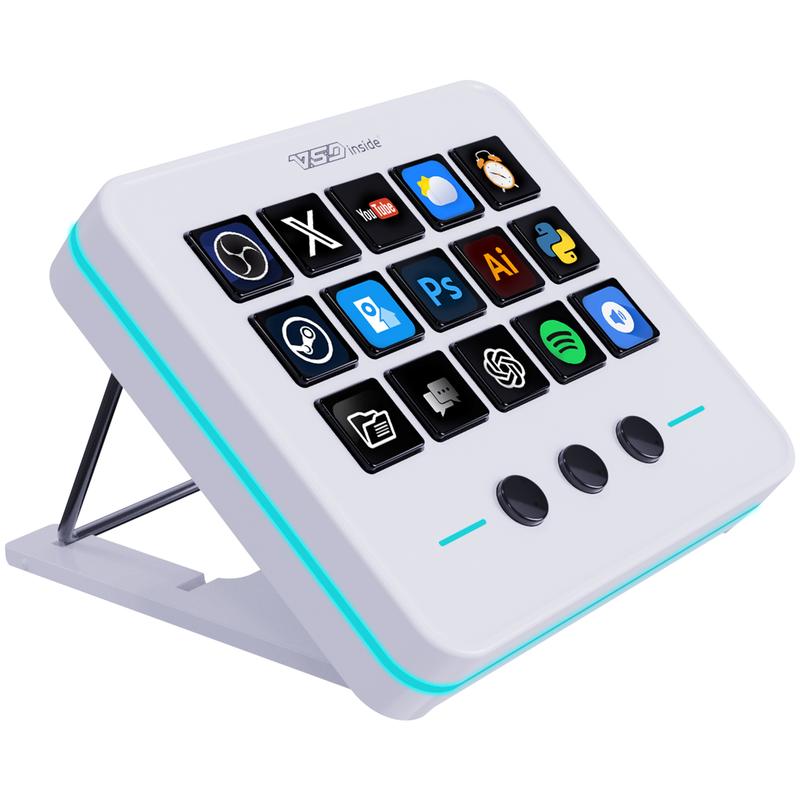 VSDINSIDE 18-Key RGB Stream Controller for OBS & Twitch