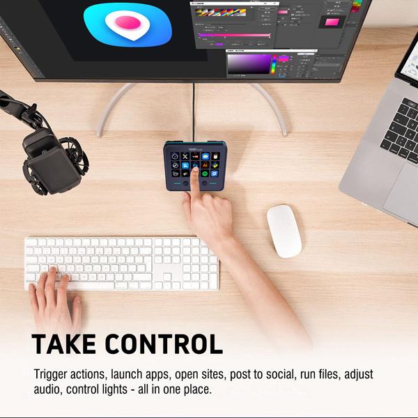 VSDINSIDE 18-Key RGB Stream Controller for OBS & Twitch